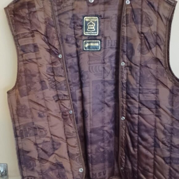 Hein Gericke Men's size 46 tall Leather Motorcycle Jacket in excellent condition - Picture 6 of 9